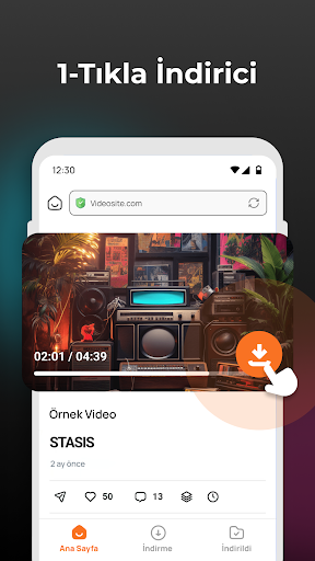HD Video İndirici ekran görüntüsü