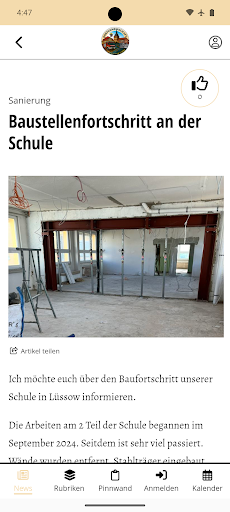 Gemeinde Lüssow ekran görüntüsü