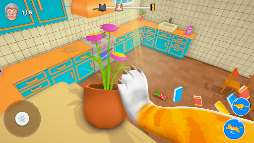 Bad Cat Simulator: Prank Gran ekran görüntüsü