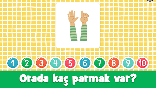 Çocuklar için sayıları öğrenin ekran görüntüsü
