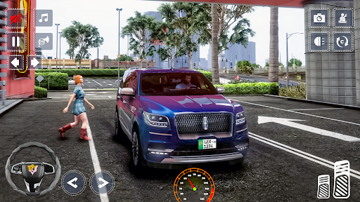 Real School Car Game Driving ekran görüntüsü
