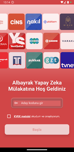 Albayrak Mülakat ekran görüntüsü