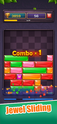 Drop Block Puzzle: Jewel Blast ekran görüntüsü
