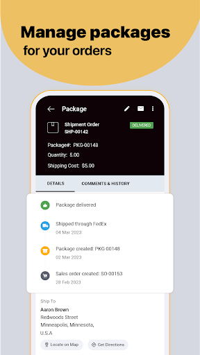 Inventory Management App -Zoho ekran görüntüsü