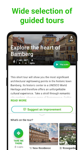 Bamberg Tour Guide:SmartGuide ekran görüntüsü