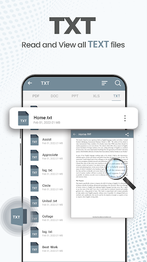 Document Reader PDF Reader ekran görüntüsü