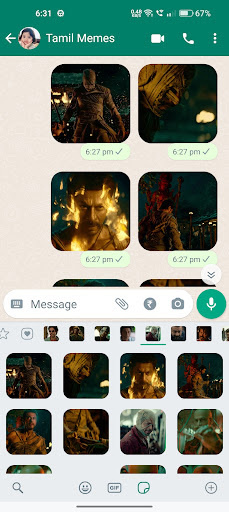 Jawan Animated Stickers ekran görüntüsü