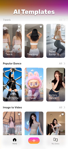 AI Danza: AI Dance Video Maker ekran görüntüsü