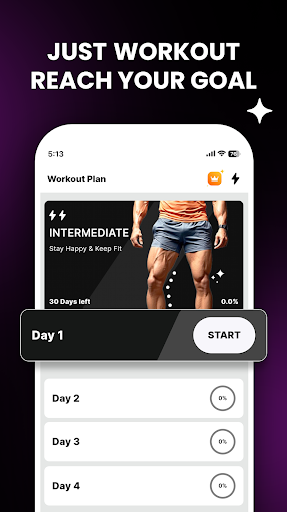 Leg Workouts for Men ekran görüntüsü