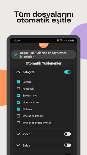 Degoo: 20 GB Bulut Depolama ekran görüntüsü