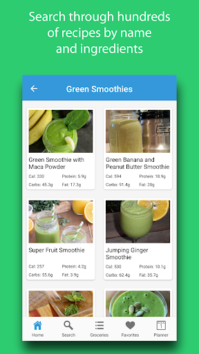 Smoothie Meals - Recipes, Groc ekran görüntüsü