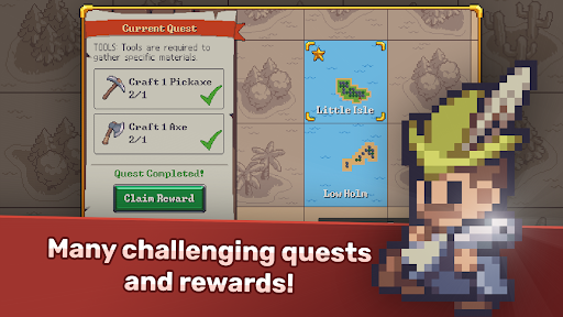 Tap Craft: Mine Survival Sim ekran görüntüsü