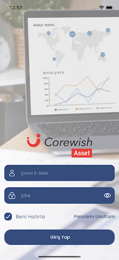 Corewish Asset ekran görüntüsü