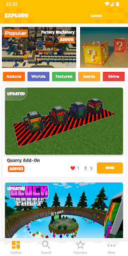 Addons for Minecraft Bedrock ekran görüntüsü