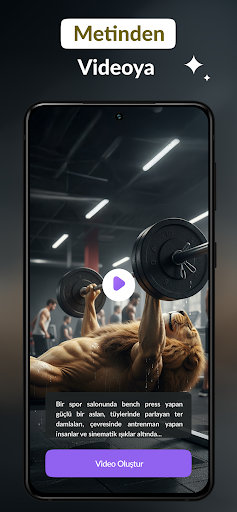 AI Video Generator: Voiser AI ekran görüntüsü