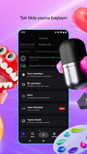 Twitch: Canlı Yayın ekran görüntüsü