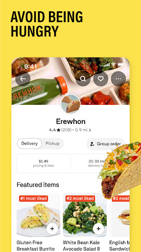 Postmates - Food Delivery ekran görüntüsü