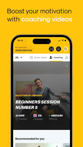 Kinomap: Ride Run Row Indoor ekran görüntüsü