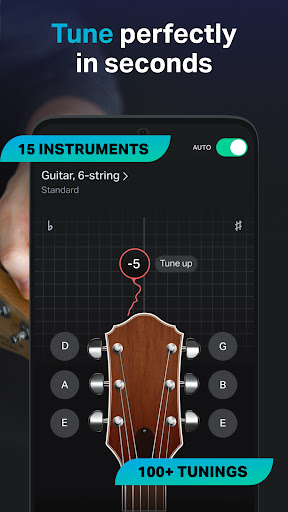 GuitarTuna: Tune & Play Guitar ekran görüntüsü