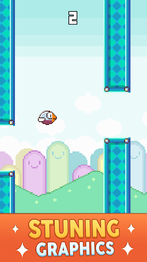 Flappy Wings - Bird Jump Game ekran görüntüsü