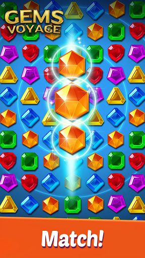 Gems Voyage - Match 3 & Blast ekran görüntüsü