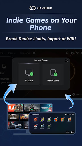 GameHub ekran görüntüsü
