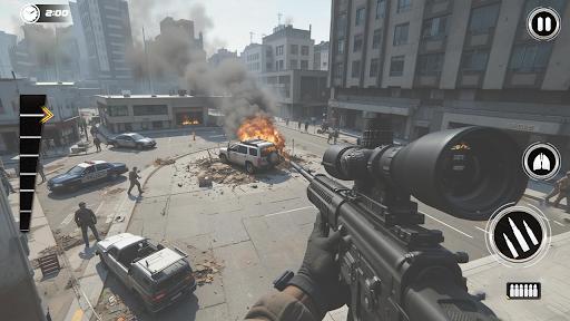 Modern Sniper 3d Assassin ekran görüntüsü