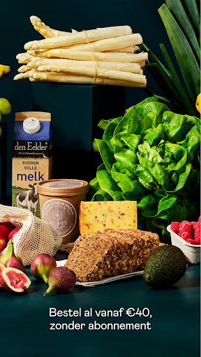 Crisp - online supermarkt ekran görüntüsü