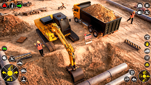 City Excavator Simulator Pro ekran görüntüsü