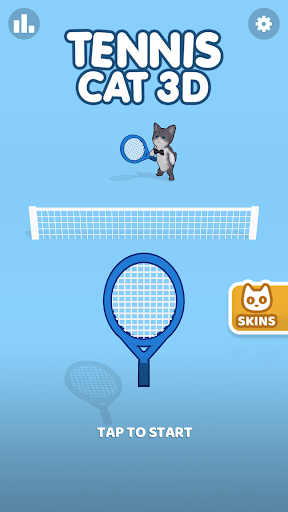 Tennis Cat 3D ekran görüntüsü
