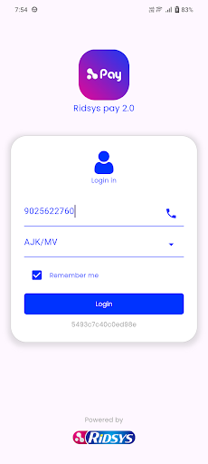 Ridsys pay ekran görüntüsü