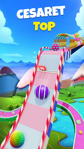 Candy Ball Run: Ball yuvarlama ekran görüntüsü