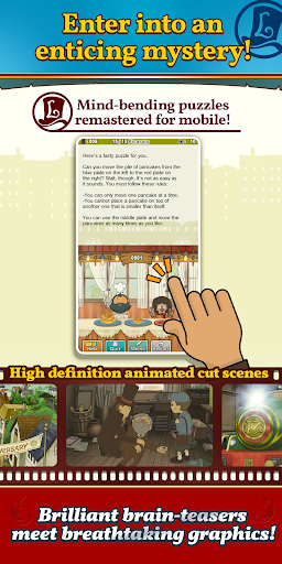 Layton: Pandora's Box in HD ekran görüntüsü