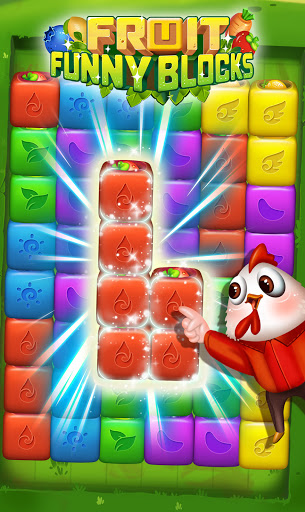 Fruit Funny Blocks ekran görüntüsü