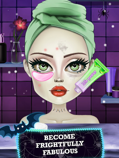 Halloween Makeup DressUp Games ekran görüntüsü