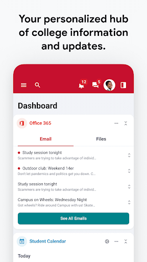 MyWSSU mobile ekran görüntüsü