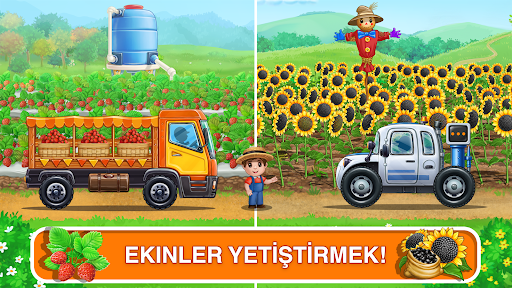 Traktör erkek çocuk oyunları ekran görüntüsü