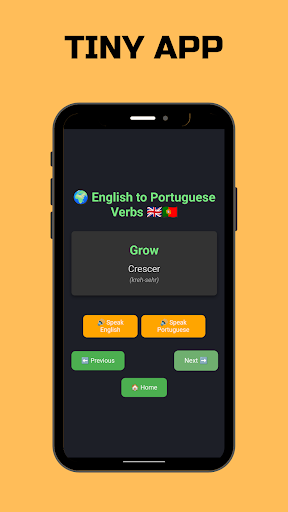 Portuguese Verbs ekran görüntüsü
