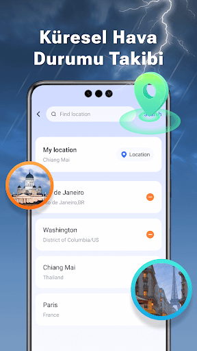 WeatherSight - Tahmin etmek ekran görüntüsü