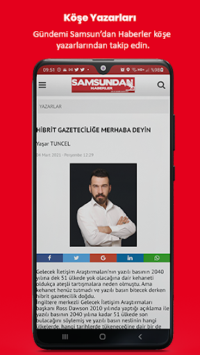Samsundan Haberler ekran görüntüsü