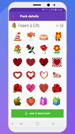 WeLove stickers (WASticker) ekran görüntüsü