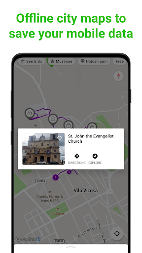 Vila Viçosa SmartGuide ekran görüntüsü