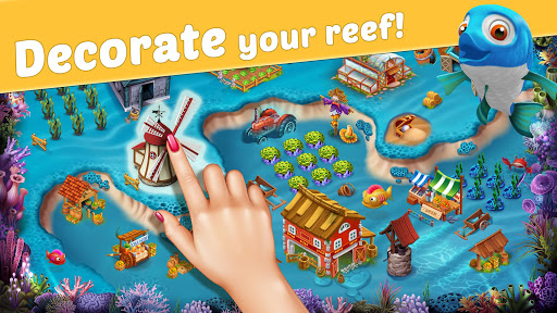 Reef Rescue: Match 3 Adventure ekran görüntüsü