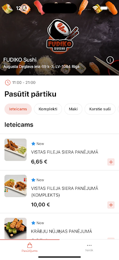 FUDIKO Sushi ekran görüntüsü