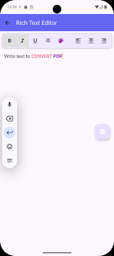 PDF Converter: Image, Txt, Web ekran görüntüsü