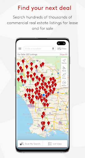 LoopNet Real Estate ekran görüntüsü