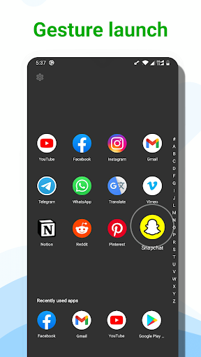 App Launcher: Quick start app ekran görüntüsü