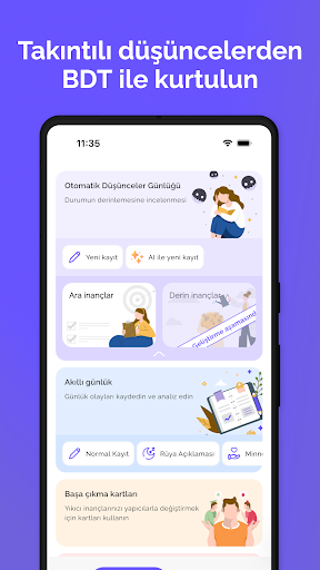 MindHealth Zihinsel Sağlık CBT ekran görüntüsü