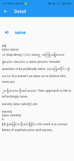 Myanmar Dictionary ekran görüntüsü