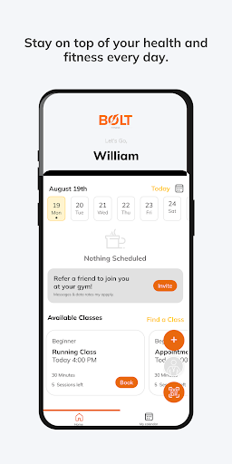 Bolt Fitness Online ekran görüntüsü